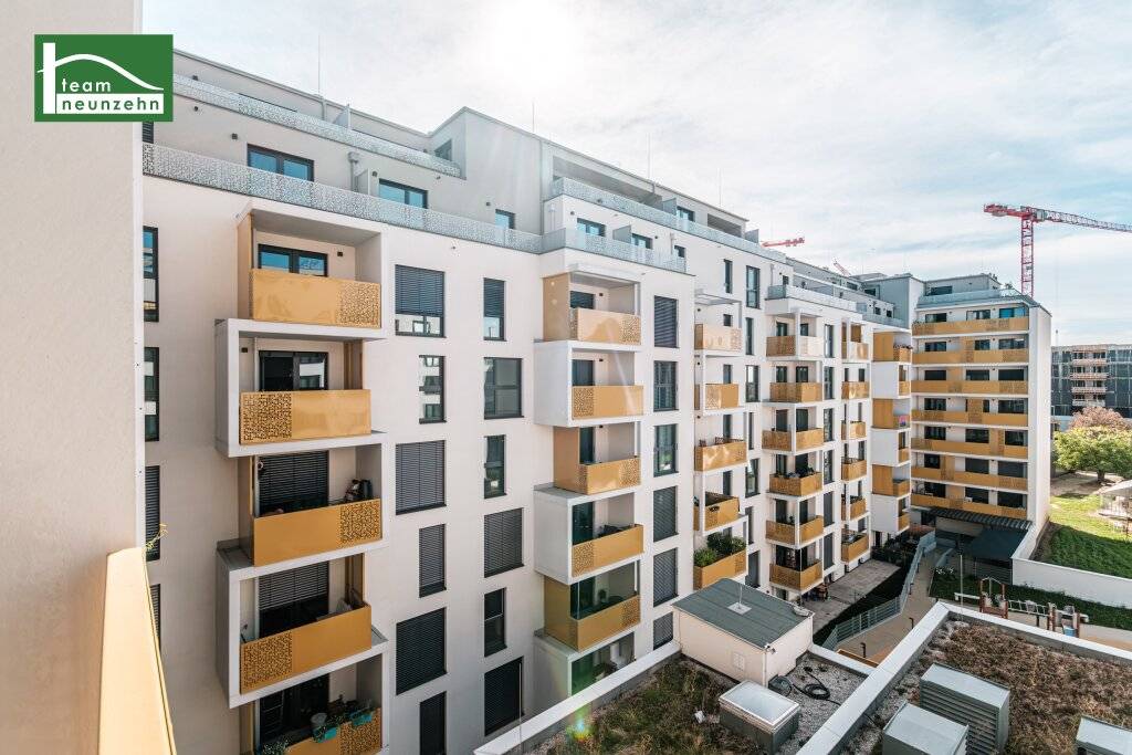 AB SOFORT BESTANDSFREI. Oder gleich Mieteinnahmen generieren! Neubau bei der U1 Kagran und der Alten Donau. Hochwertig ausgestattet inklusive Küche. - Ansicht 2