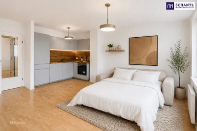 Sonnige Studiowohnung mit viel Stauraum im Herzen des 5. Bezirks - jetzt besichtigen, bevor sie vergeben ist! – Bild 2