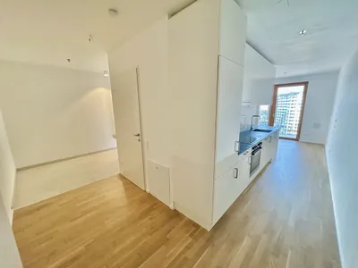 THE METROPOLITAN - modernes Studio Apartment im 19. OG - Co-Working / Fitnesscenter / Dachterrasse inklusive! – Bild 3