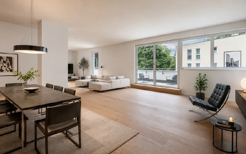 2-bed apartment, 104 m²