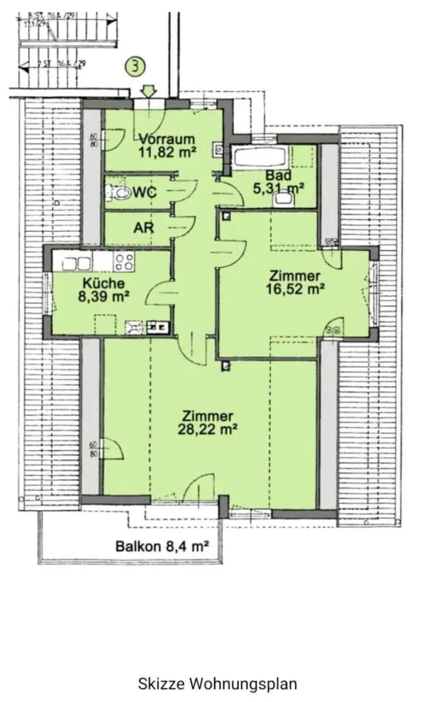 Wohnung – Tullnerbach-Lawies - Ansicht 3