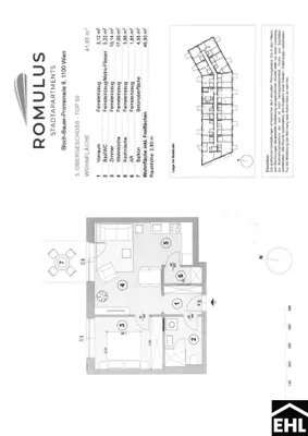 2-Zimmer-Wohnung mieten in Wien – 41,85 m², € 929 – Bild 10 von 10