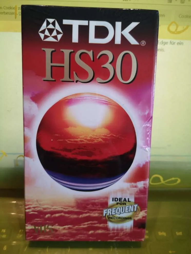 TDK HS 30 – VHS 30 Minuti, Qualità Normale, Confezione Singola – Per Registrazioni Base - 2