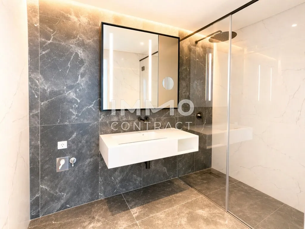 DANUBEFLATS: Smarter 2 Zimmer Grundriss - Pool, Sauna, Fitness, Concierge inklusive - Ansicht 2