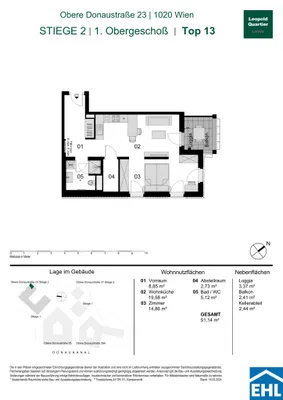 1-Zimmer-Wohnung kaufen in Wien – 51,14 m², € 488.000 – Bild 39 von 39