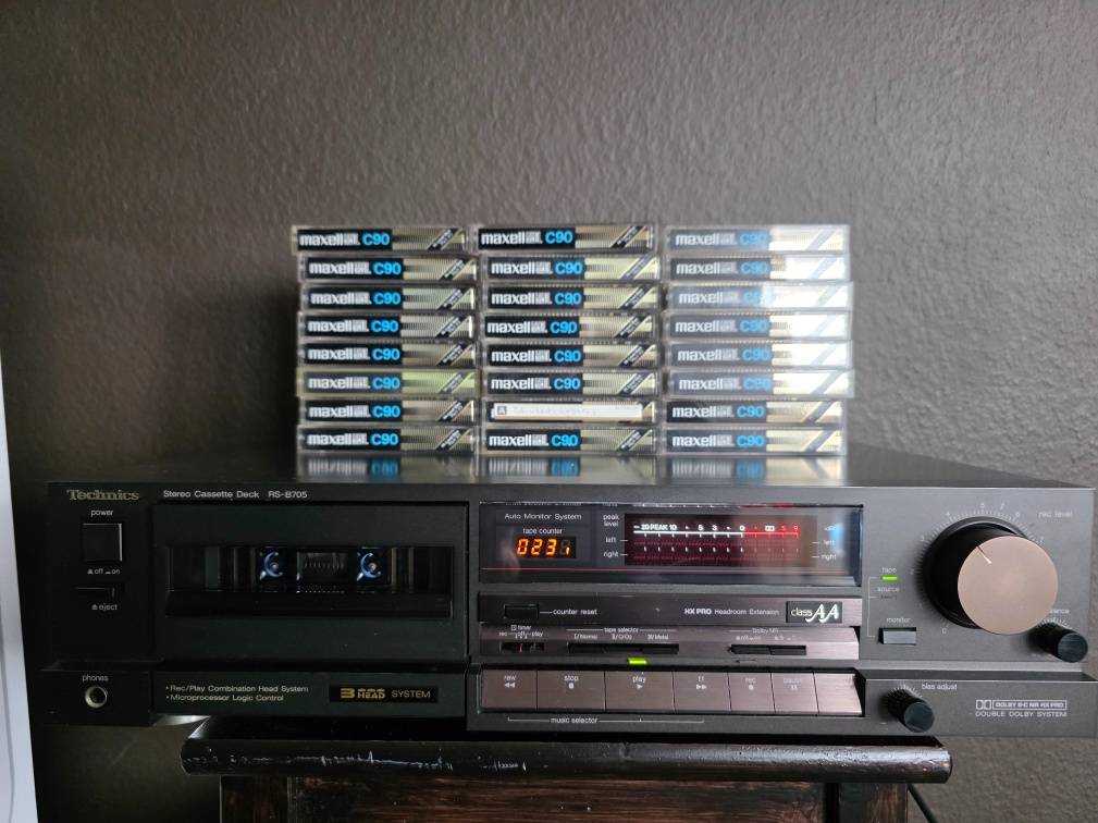 Used Technics RS-B705 Tape recorders for Sale | HifiShark.com