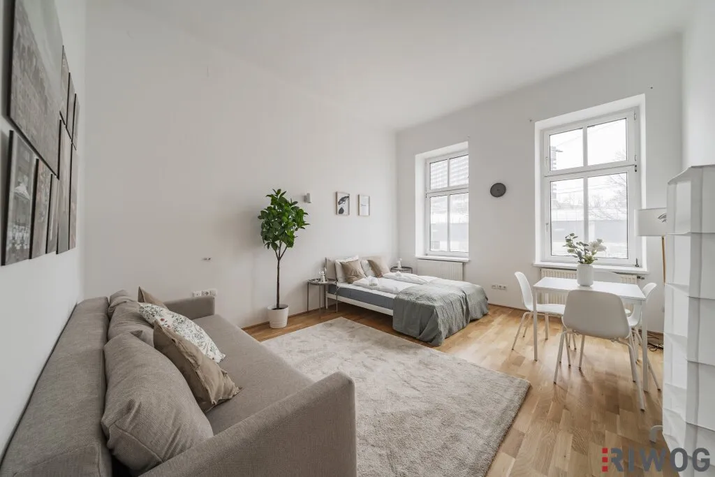 RETRO-CHIC II ALTBAUWOHNUNG MIT EIGENGARTEN IM INNENHOF II AIRBNB oder SELBST EINZIEHEN II SOFORT NUTZBAR II NÄHE U6/AKH/VOLKSOPER/WUK - Ansicht 2