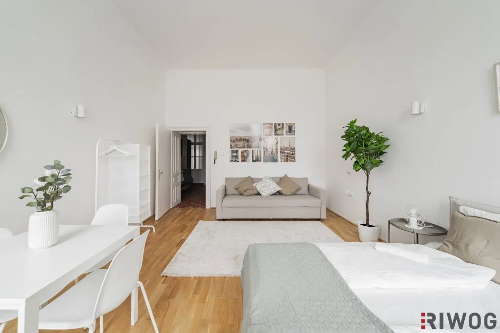 RETRO-CHIC II ALTBAUWOHNUNG MIT EIGENGARTEN IM INNENHOF II AIRBNB oder SELBST EINZIEHEN II SOFORT NUTZBAR II NÄHE U6/AKH/VOLKSOPER/WUK - Ansicht 3