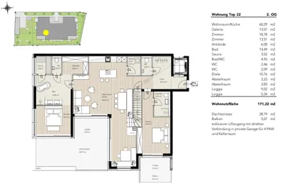 3-Zimmer-Wohnung kaufen in Liezen – 172,29 m², € 2.589.840 – Bild 4 von 4