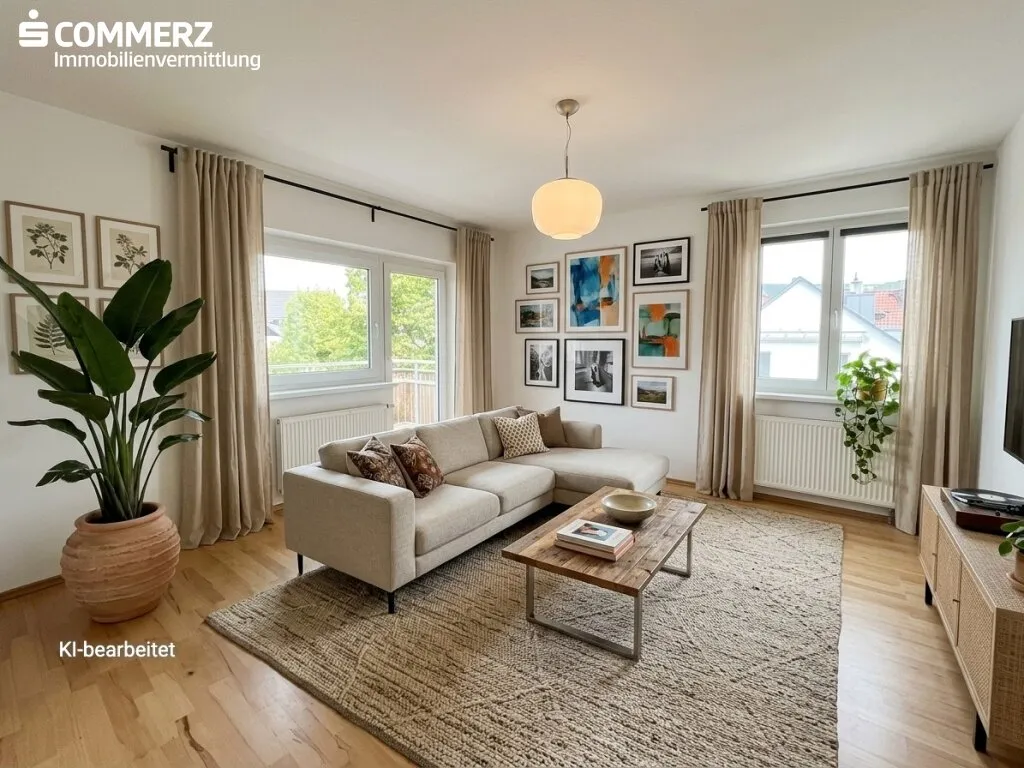 Geförderte Balkonwohnung - Ansicht 2