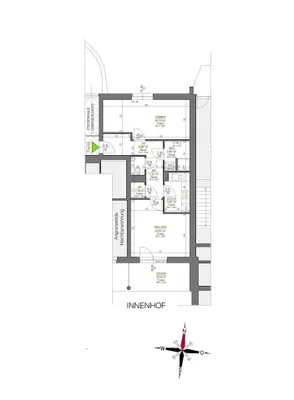 2-Zimmer-Wohnung mieten in Graz – 51,84 m², € 741 – Bild 2 von 6