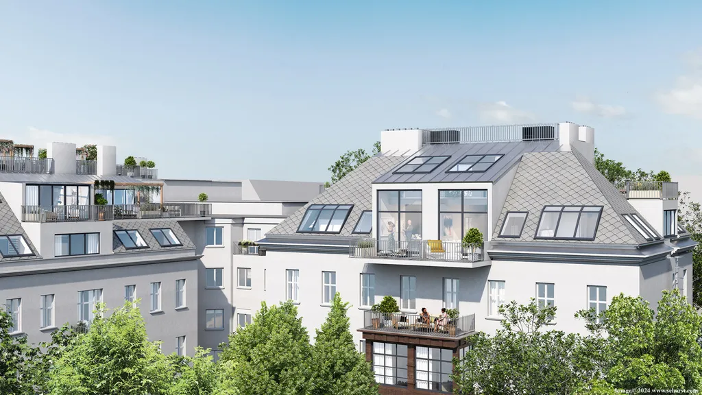 RARITÄT | TOPLAGE NÄHE KUTSCHKERMARKT | ZWEI EXKLUSIVE DACHGESCHOSSWOHNUNGEN | KOMPLETTER HINTERTRAKT – pohled 3