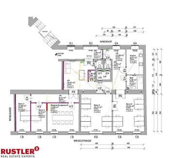 5-Zimmer-Gewerbeimmobilie mieten in Wien – 142 m², € 2.044 – Bild 12 von 12
