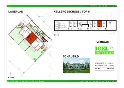 3-Zimmer-Wohnung kaufen in Villach – 54 m², € 297.000 – Bild 7 von 7