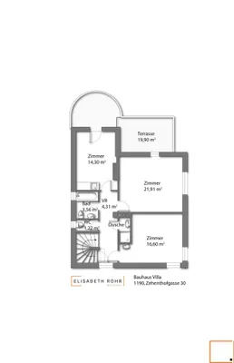 7-Zimmer-Haus mieten in Wien – 250 m², € 4.490 – Bild 27 von 29