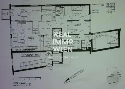 6-Zimmer-Wohnung mieten in Wien – 191,7 m², € 3.500 – Bild 15 von 17