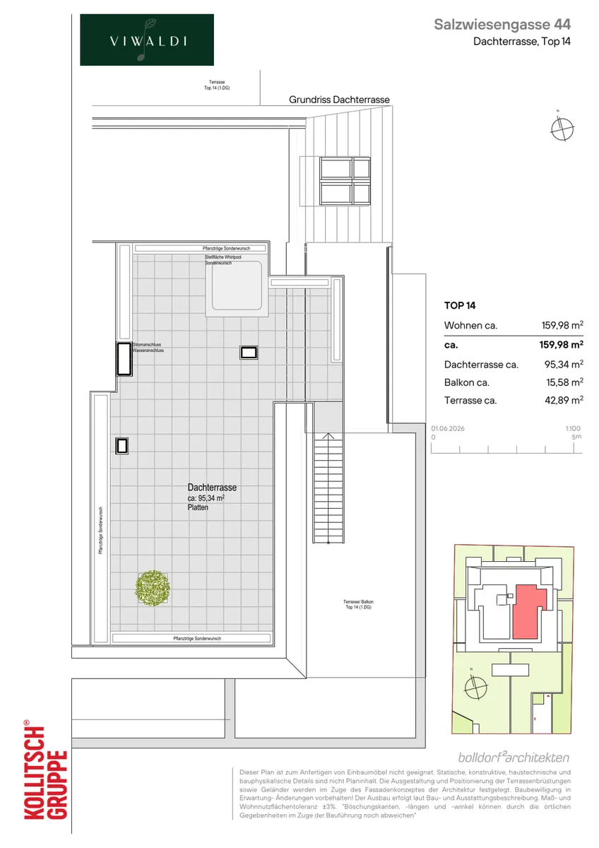VIWALDI | Top 14 | Tolles Penthouse in der Salzwiesengasse. - Ansicht 3