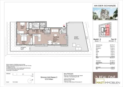 3-Zimmer-Wohnung mieten in Wien – 83,11 m², € 2.390 – Bild 17 von 18