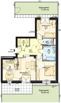 3-Zimmer-Wohnung mieten in Mistelbach – 70 m², € 970 – Bild 12 von 12