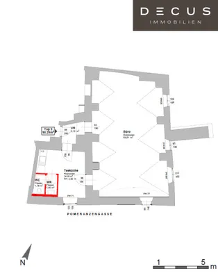 2-Zimmer-Gewerbeimmobilie mieten in Graz – 90 m², € 1.106 – Bild 8 von 8