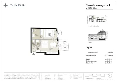 Immobilie kaufen in Wien – 37,44 m², € 308.200 – Bild 8 von 8