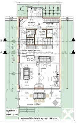 4-Zimmer-Haus kaufen in Wiener Neustadt Land – 134,9 m², € 533.100 – Bild 9 von 10
