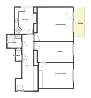 3-Zimmer-Wohnung kaufen in Korneuburg – 70 m², € 195.000 – Bild 9 von 9