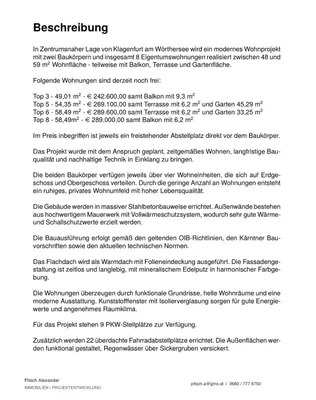 Wohnung kaufen in Klagenfurt Land – 49 m², € 242.000 – Bild 4 von 6