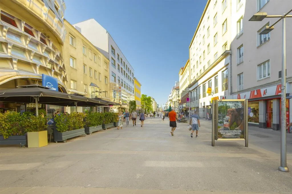 Viktor-Adler-Markt - frequentiertes Geschäftslokal mit Auslage zu vermieten - Ansicht 3