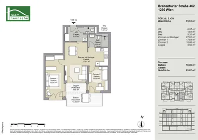 Immobilie kaufen in Wien – 69,01 m², € 439.797 – Bild 23 von 23