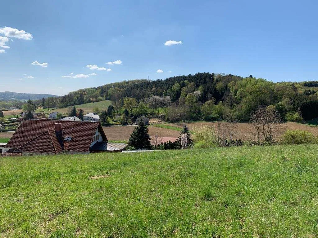 Traumhaftes Baugrundstück mit Naturblick in Stegersbach - Ansicht 2