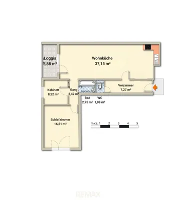 3-Zimmer-Wohnung kaufen in Wien – 85 m², € 249.000 – Bild 18 von 18