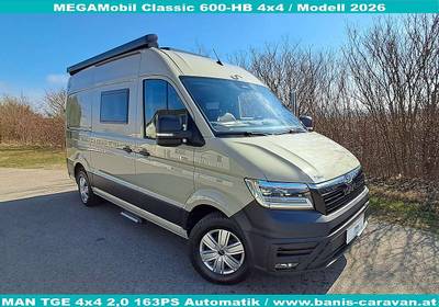 Kastenwagen Megamobil Classic 600S-HB 4x4 / 01NOV...