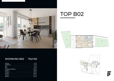 3-Zimmer-Wohnung mieten in Graz – 75 m², € 1.512 – Bild 11 von 11