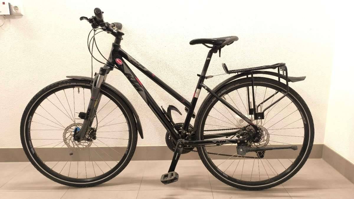 fahrradständer hochkant Fahrrad Wandhalterung, Fahrradlift vertikal Bikelift PARKIS CITY