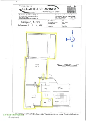 2-Zimmer-Gewerbeimmobilie mieten in Hallein – 97 m², € 1.209 – Bild 8 von 9