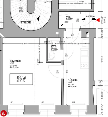 2-Zimmer-Gewerbeimmobilie mieten in Bruck an der Leitha – 29,57 m², € 473 – Bild 5 von 5