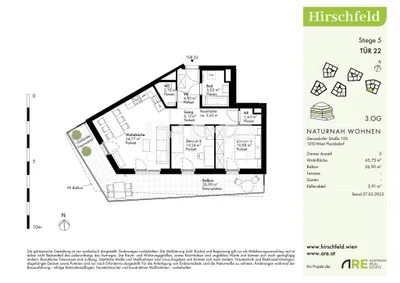 3-Zimmer-Wohnung kaufen in Wien – 65,73 m², € 399.999 – Bild 12 von 12