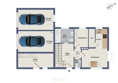 4-Zimmer-Haus kaufen in Voitsberg – 111 m², € 219.000 – Bild 23 von 24