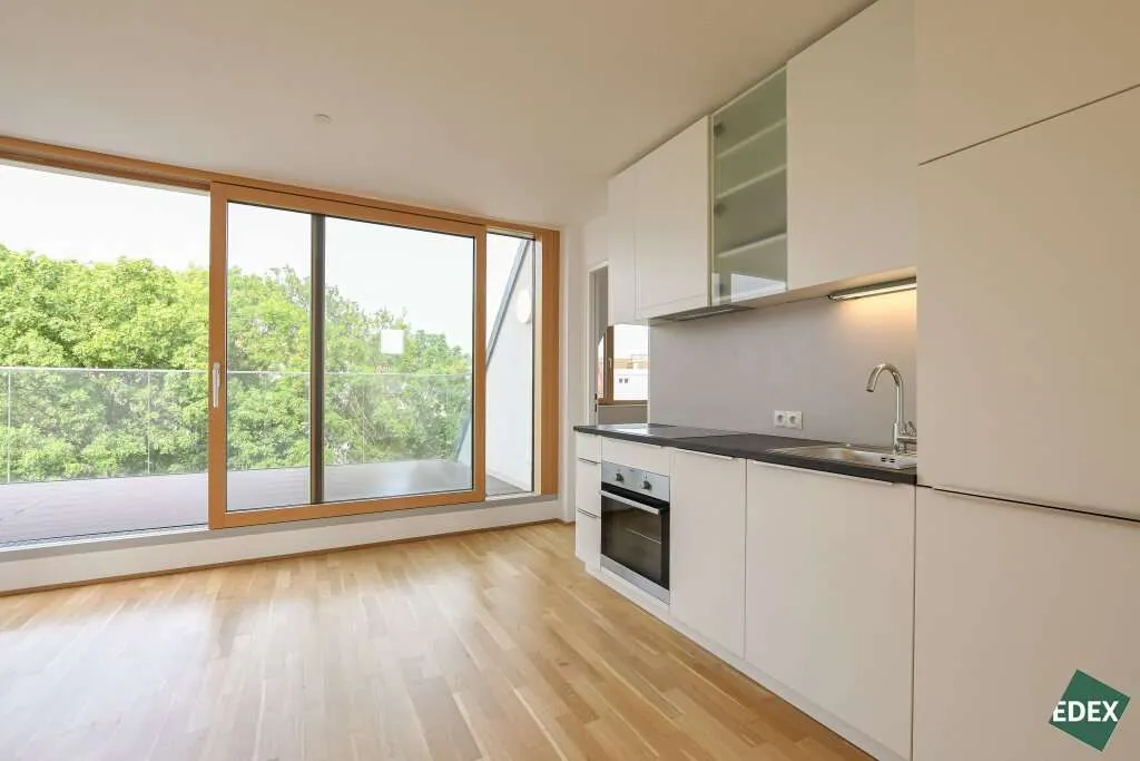 Sandleiten 64 - Anlegerwohnungen | Klimatisierte 2-Zimmer-Dachgeschosswohnung mit Terrasse in Hofruhelage – pohled 2