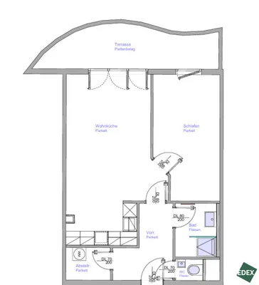 2-Zimmer-Wohnung mieten in Wien – 54,6 m², € 1.045 – Bild 16 von 16