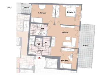 5-Zimmer-Wohnung kaufen in Wien – 98,79 m², € 564.900 – Bild 7 von 12