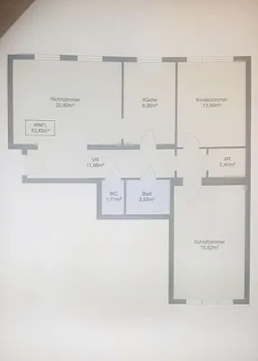 3-Zimmer-Wohnung mieten in Wien – 82 m², € 1.498 – Bild 14 von 14