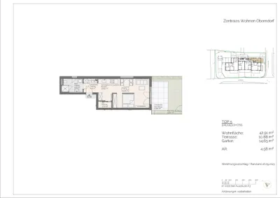 1-Zimmer-Wohnung kaufen in Salzburg-Umgebung – 42,91 m², € 232.000 – Bild 4 von 7