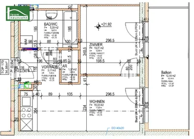 2-Zimmer-Wohnung mieten in Graz – 34,73 m², € 668 – Bild 18 von 18