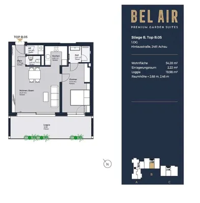 2-Zimmer-Wohnung kaufen in Mödling – 54,3 m², € 399.000 – Bild 12 von 12