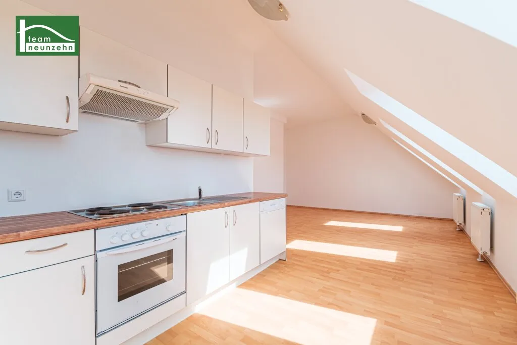 Freundliche DG-Wohnung in Sechshaus - 5 Gehminuten zu U4 und U6! Schlafzimmer in Hofruhelage! - Ansicht 2
