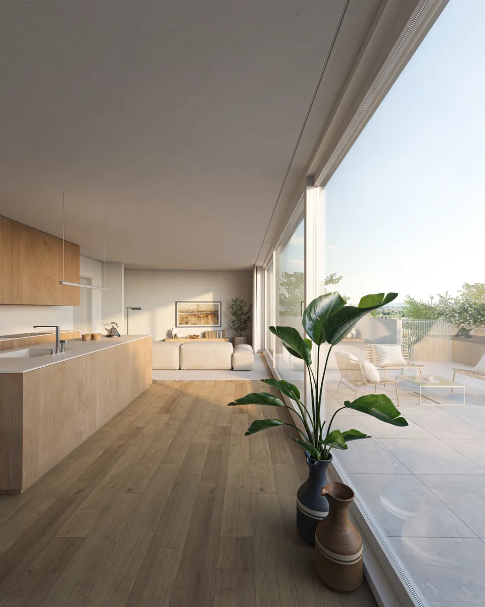 TRIO Mini-Penthouse-Wohnung | Provisionsfreies Wohnen & Sonnenstunden auf der großzügigen Dachterrasse genießen – pohled 3