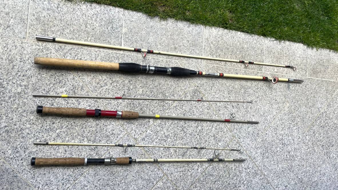 3 Angelruten; Ertel; DAM; Kln,  36,- (9900 Lienz) - willhaben
