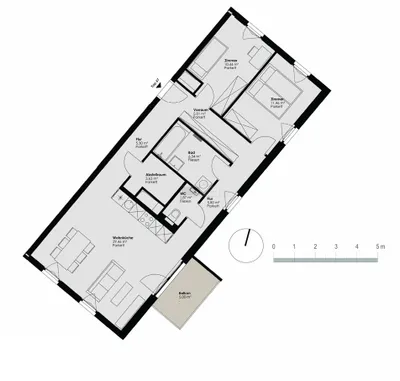 3-Zimmer-Wohnung mieten in Wien – 95 m², € 1.548 – Bild 2 von 2